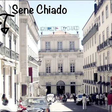 Rua Garrett @sene Chiado Lisbon